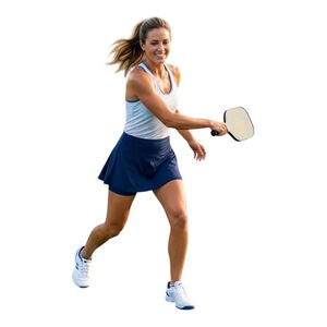 90 Degree by Reflex Airlux Crossfire Skort Navy Blue Athletic Tennis Golf L
